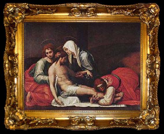 framed  Fra Bartolomeo Pieta, ta009-2